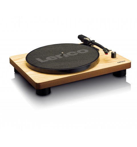 Lenco LS-50 Belt-drive audio turntable Wood