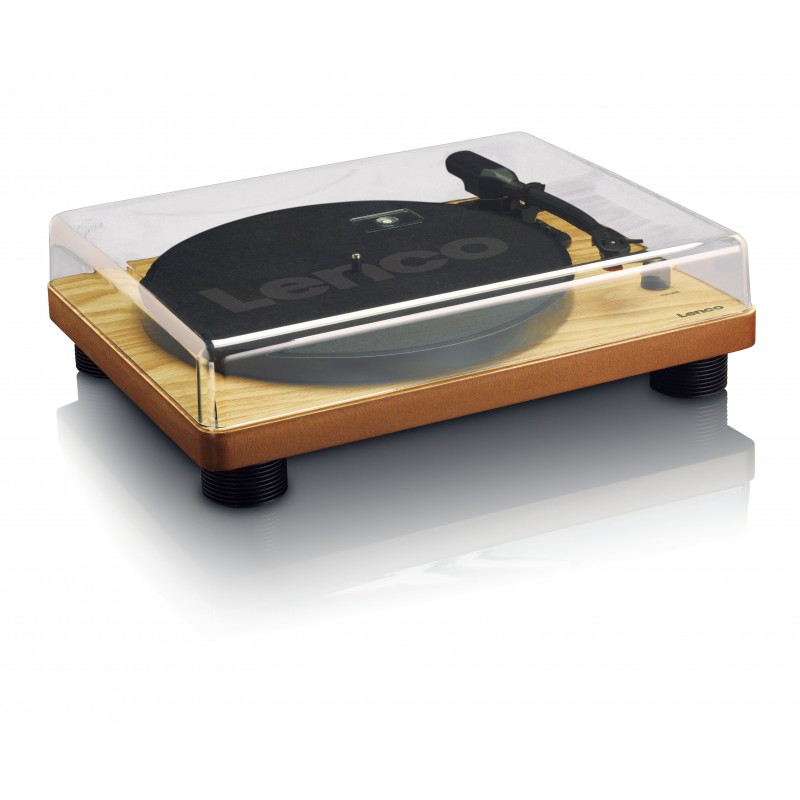 Lenco LS-50 Belt-drive audio turntable Wood