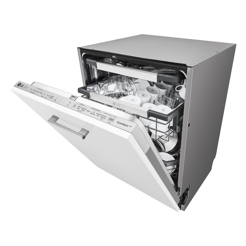 LG DB425TXS dishwasher Fully built-in 14 place settings D