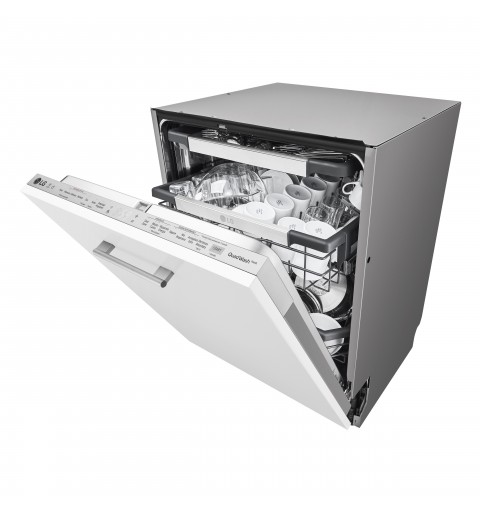 LG DB425TXS dishwasher Fully built-in 14 place settings D
