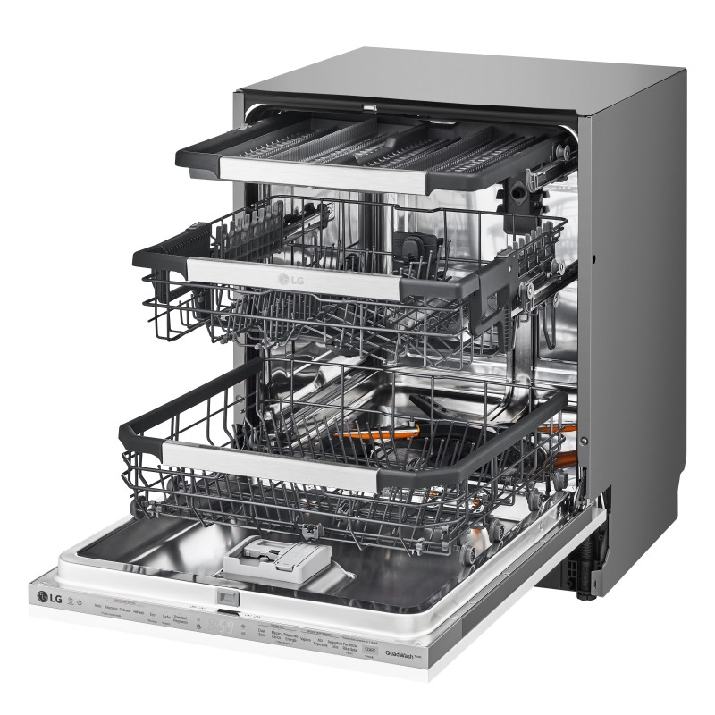 LG DB425TXS lavavajilla Completamente integrado 14 cubiertos D