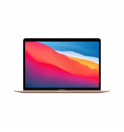 Apple MacBook Air Portátil 33,8 cm (13.3") Apple M 8 GB 256 GB SSD Wi-Fi 6 (802.11ax) macOS Big Sur Oro