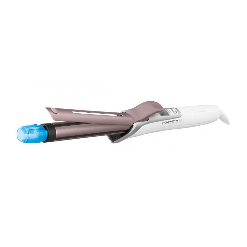 Rowenta CF3810 Haarstyling-Gerät Lockenstab Dampf Aluminium, Pink, Weiß 1,8 m