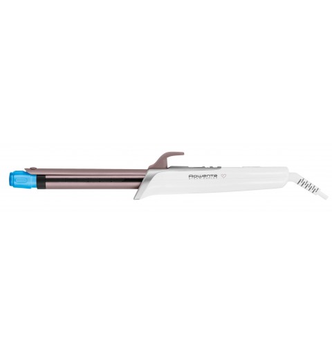 Rowenta CF3810 Utensilio de peinado Rizador de pelo Vapor Aluminio, Rosa, Blanco 1,8 m