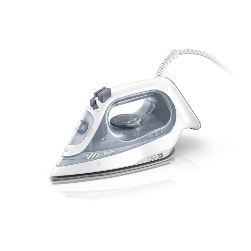 Braun TexStyle 3 SI 3054 Plancha a vapor Suela de cerámica 2400 W Gris