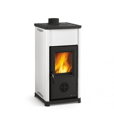 La Nordica Tea stove Freestanding Firewood Black, White