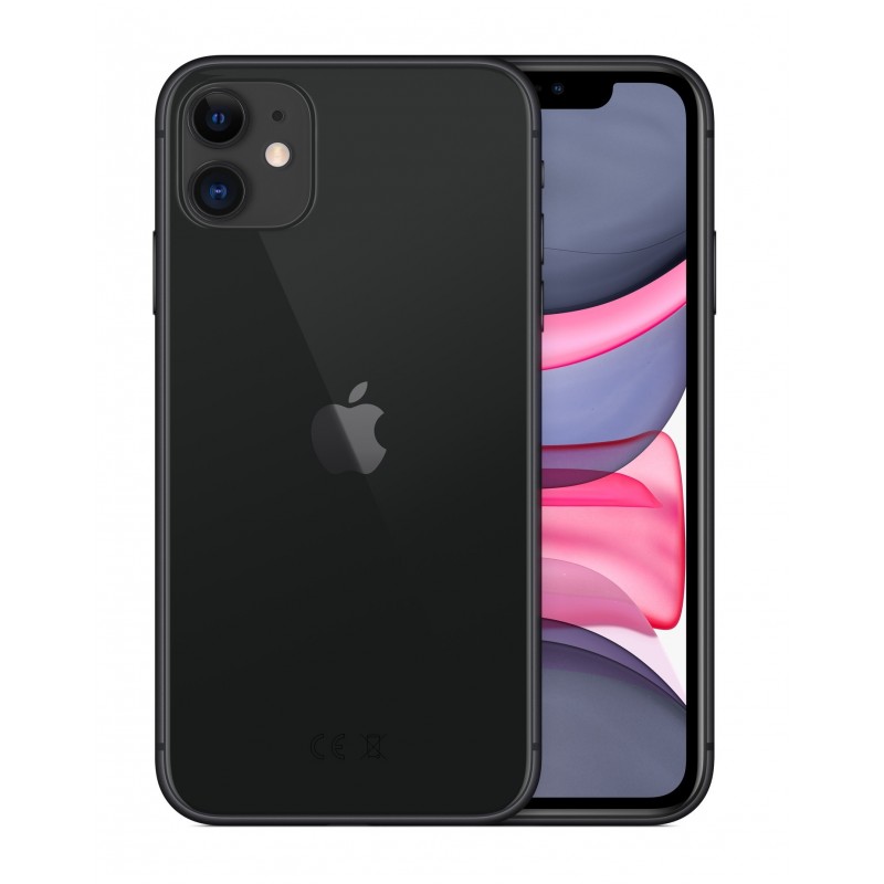 Apple iPhone 11 15,5 cm (6.1") SIM doble iOS 14 4G 64 GB Negro