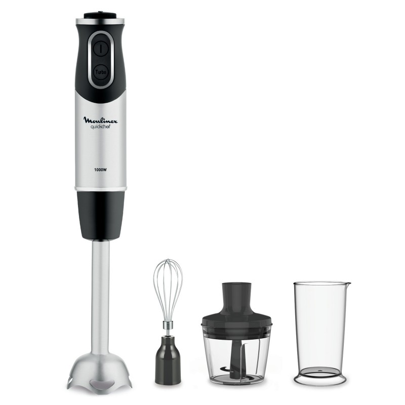 Moulinex DD655810 blender 0.8 L Immersion blender 1000 W Stainless steel, Black