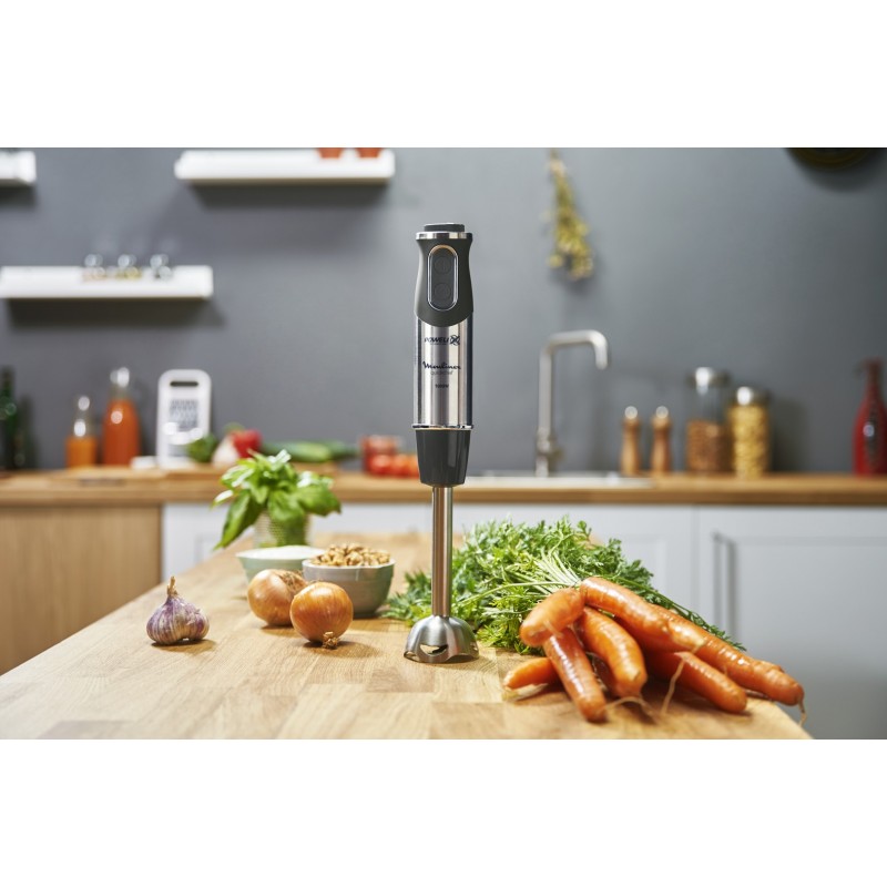 Moulinex DD655810 blender 0.8 L Immersion blender 1000 W Stainless steel, Black