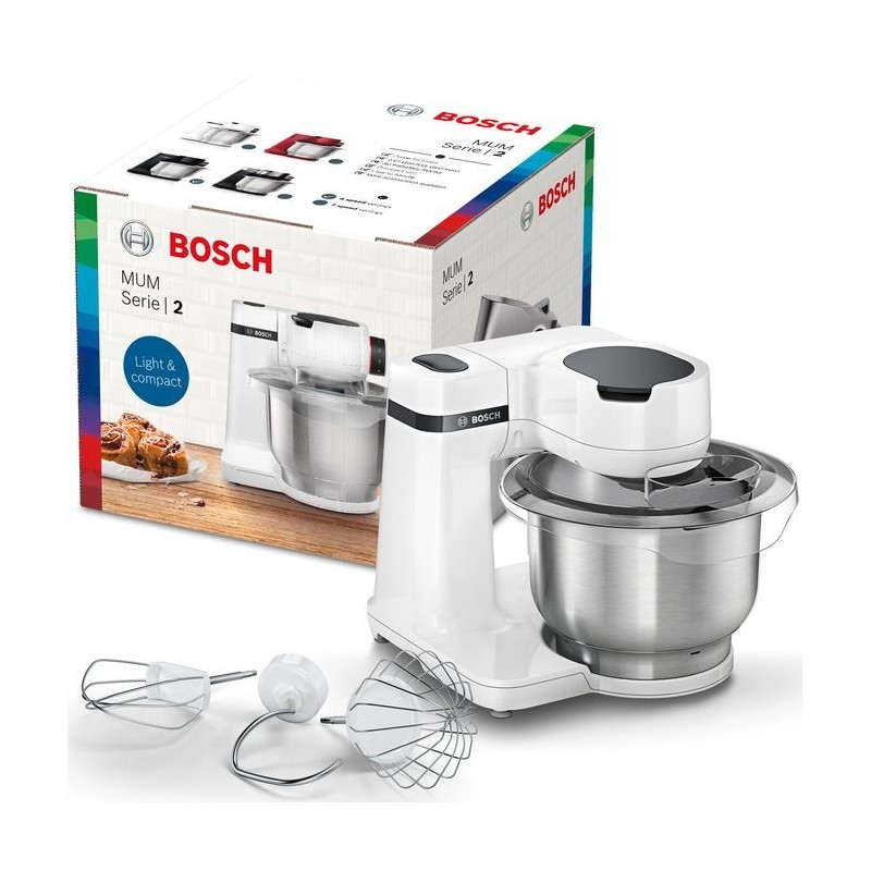 Bosch Serie 2 MUM food processor 700 W 3.8 L White