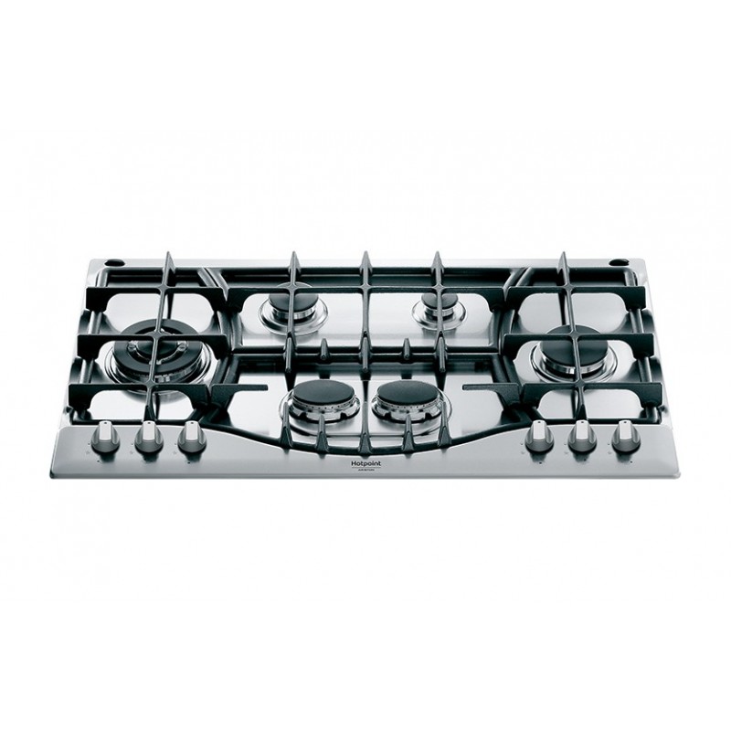 Hotpoint PHN 961 TS IX HA Acciaio inossidabile Da incasso Gas 6 Fornello(i)
