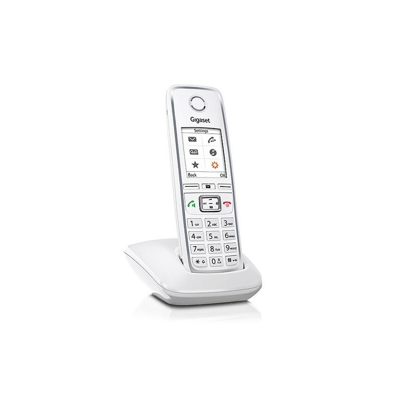 Gigaset C530 Teléfono DECT Identificador de llamadas Blanco