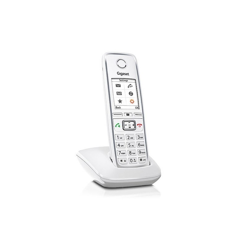 Gigaset C530 Telefono DECT Identificatore di chiamata Bianco