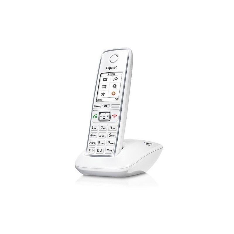 Gigaset C530 Telefono DECT Identificatore di chiamata Bianco