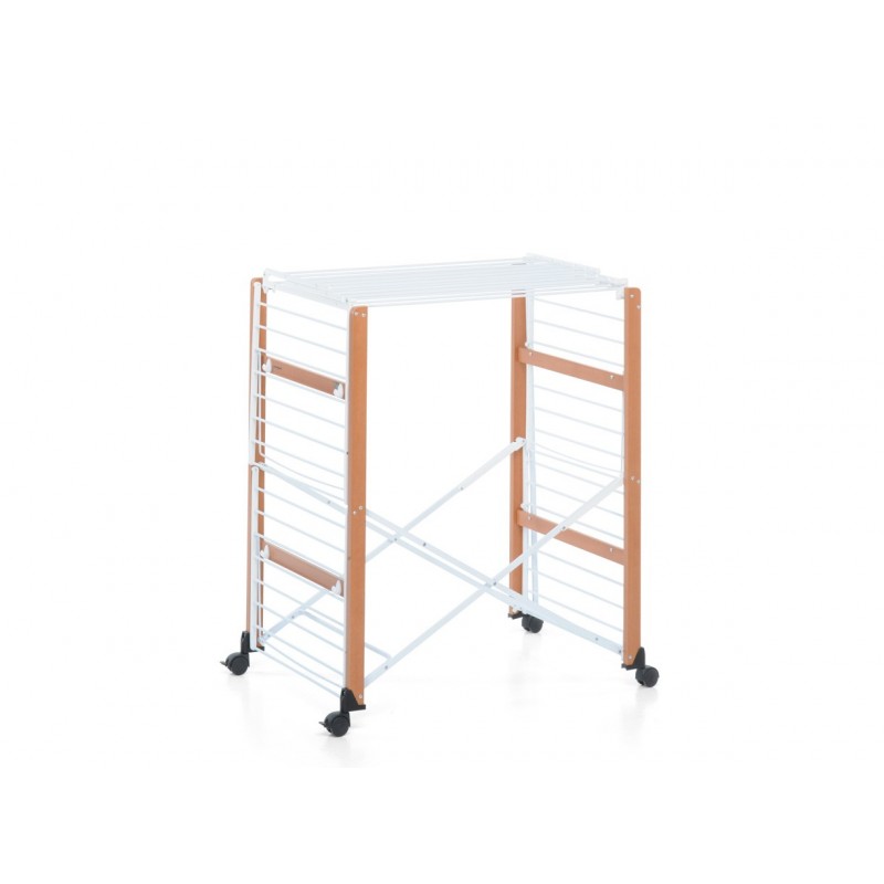 Foppapedretti SuperGulliver Séchoir sur pieds Noir, Noyer, Blanc