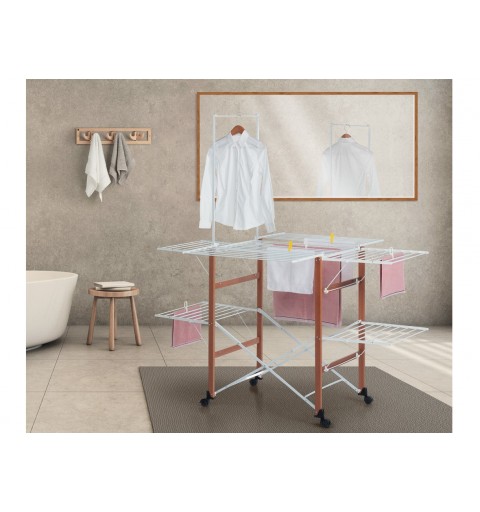 Foppapedretti SuperGulliver Floor-standing rack Black, Walnut, White