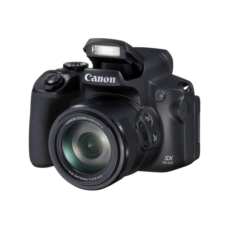 Canon PowerShot SX70 HS 1 2.3" Appareil photo Bridge 20,3 MP CMOS 5184 x 3888 pixels Noir