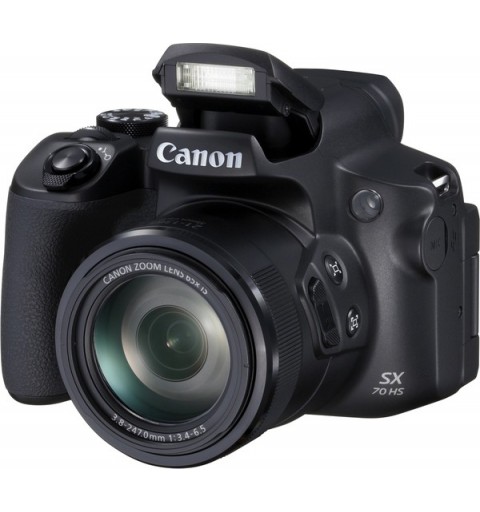 Canon PowerShot SX70 HS 1 2.3" Bridge camera 20.3 MP CMOS 5184 x 3888 pixels Black