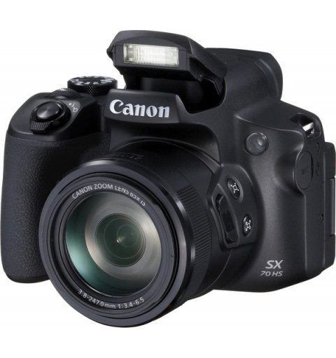 Canon PowerShot SX70 HS 1 2.3 Zoll Bridgekamera 20,3 MP CMOS 5184 x 3888 Pixel Schwarz