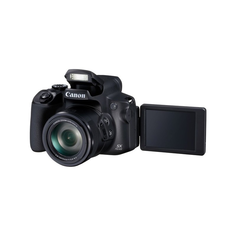Canon PowerShot SX70 HS 1 2.3 Zoll Bridgekamera 20,3 MP CMOS 5184 x 3888 Pixel Schwarz