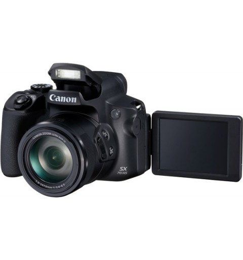 Canon PowerShot SX70 HS 1 2.3" Cámara puente 20,3 MP CMOS 5184 x 3888 Pixeles Negro