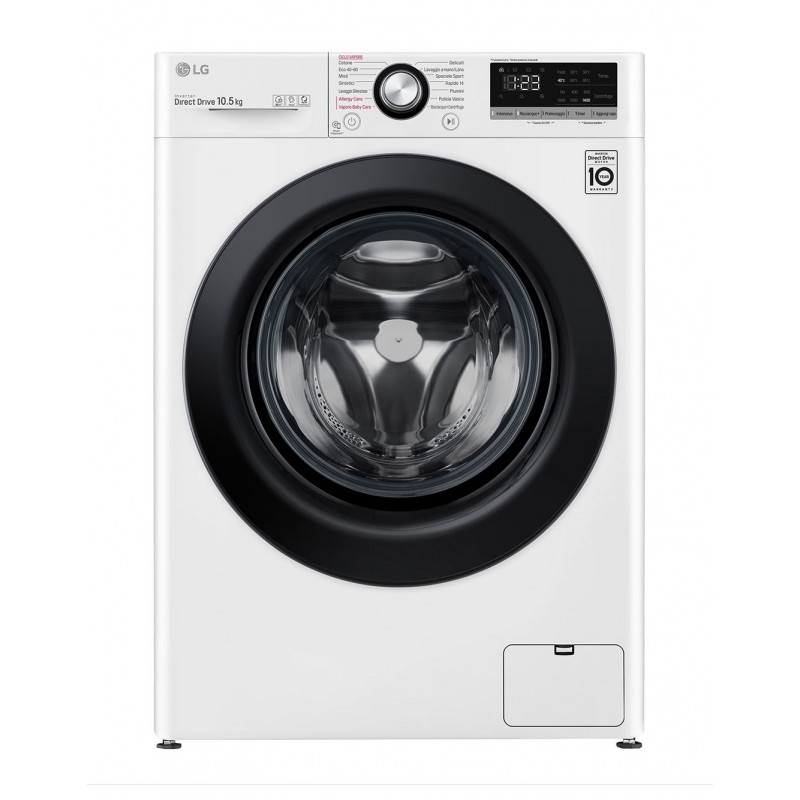 LG F4WV310S6E lavadora Carga frontal 10,5 kg 1400 RPM B Blanco