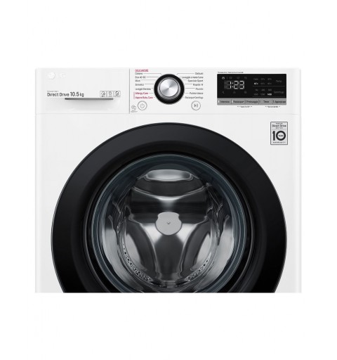 LG F4WV310S6E lavadora Carga frontal 10,5 kg 1400 RPM B Blanco