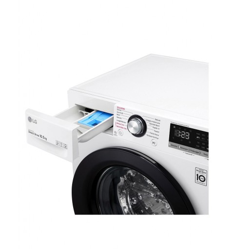 LG F4WV310S6E washing machine Front-load 10.5 kg 1400 RPM B White