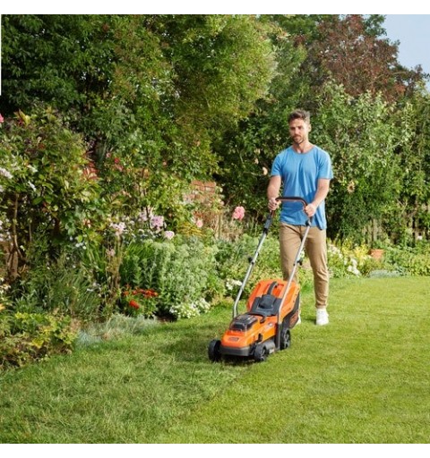 Black & Decker BCMW3318L2 Cortacésped manual Batería Negro, Naranja