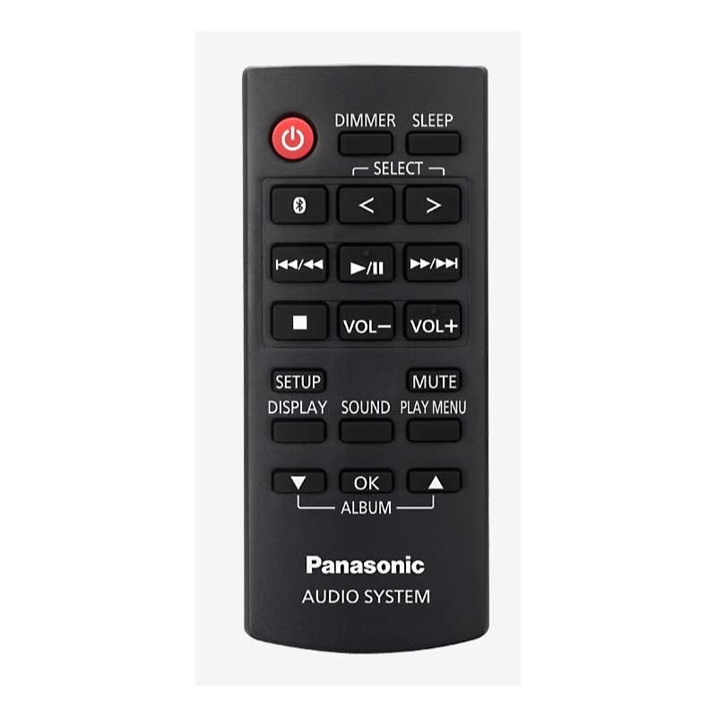 Panasonic SC-DM502 Heim-Audio-Mikrosystem 40 W Weiß