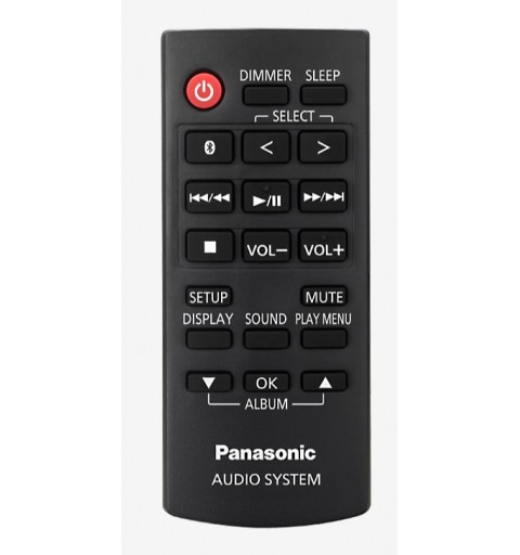 Panasonic SC-DM502 Microcadena de música para uso doméstico 40 W Blanco