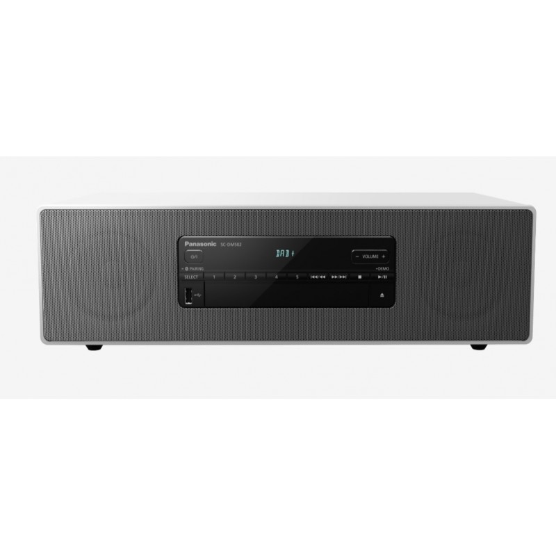 Panasonic SC-DM502 Heim-Audio-Mikrosystem 40 W Weiß