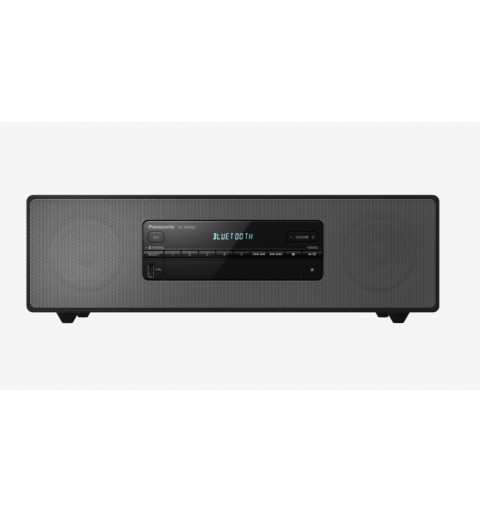 Panasonic STEREO IN LEGNO DAB+ 40 W Home audio mini system Black