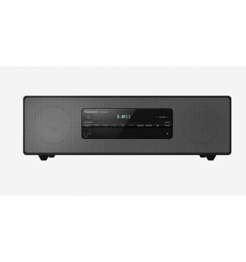 Panasonic STEREO IN LEGNO DAB+ 40 W Home audio mini system Black