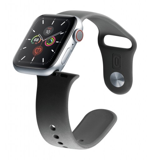 Cellularline Urban Band - Apple Watch 38 40 mm Cinturino in silicone per Apple Watch Nero