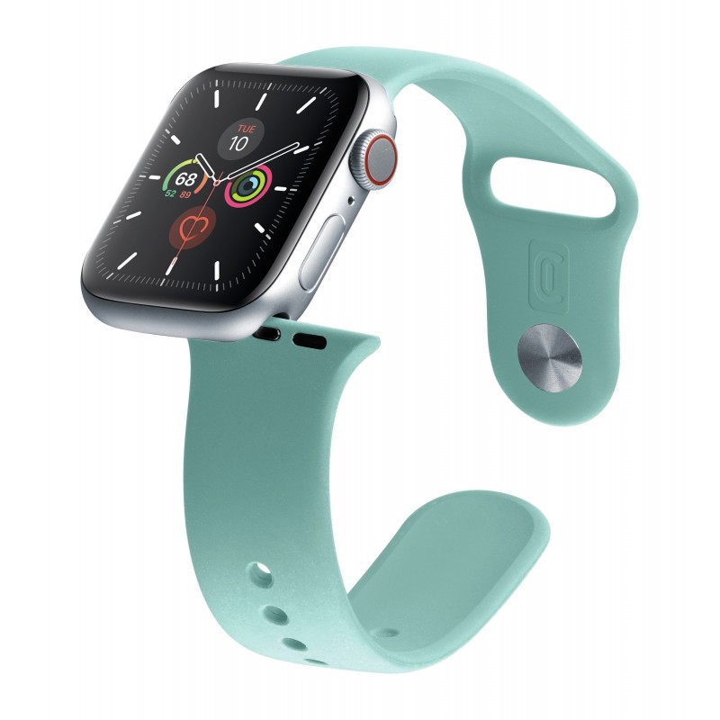 Cellularline Urban Band - Apple Watch 38 40 mm Cinturino in silicone per Apple Watch Verde