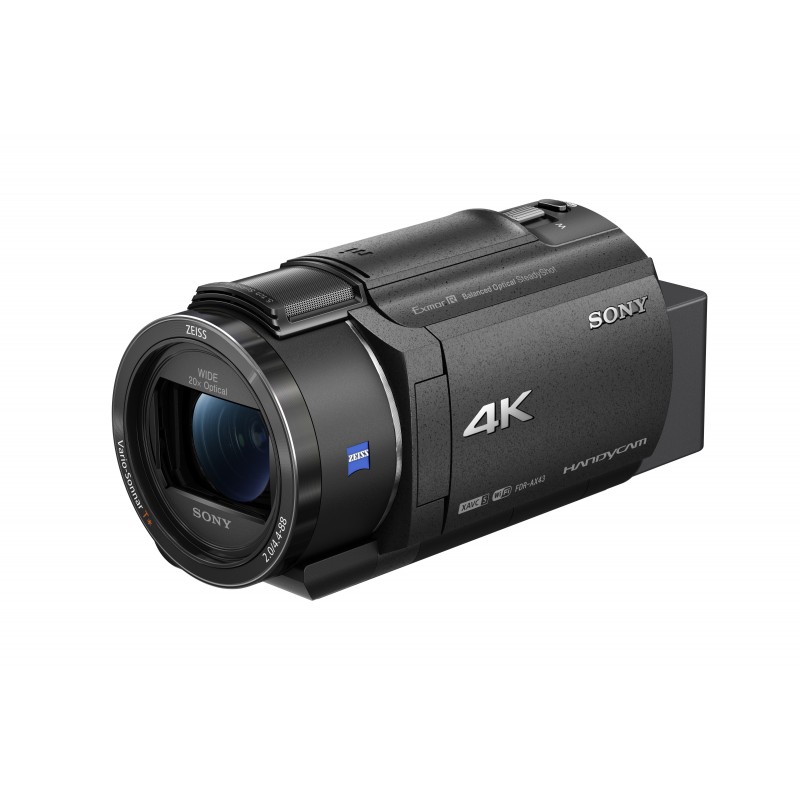 Sony FDR-AX43 – Videocamera Digitale 4K Ultra HD con Sistema di stabilizzazione integrato a cinque assi (Balanced Optical