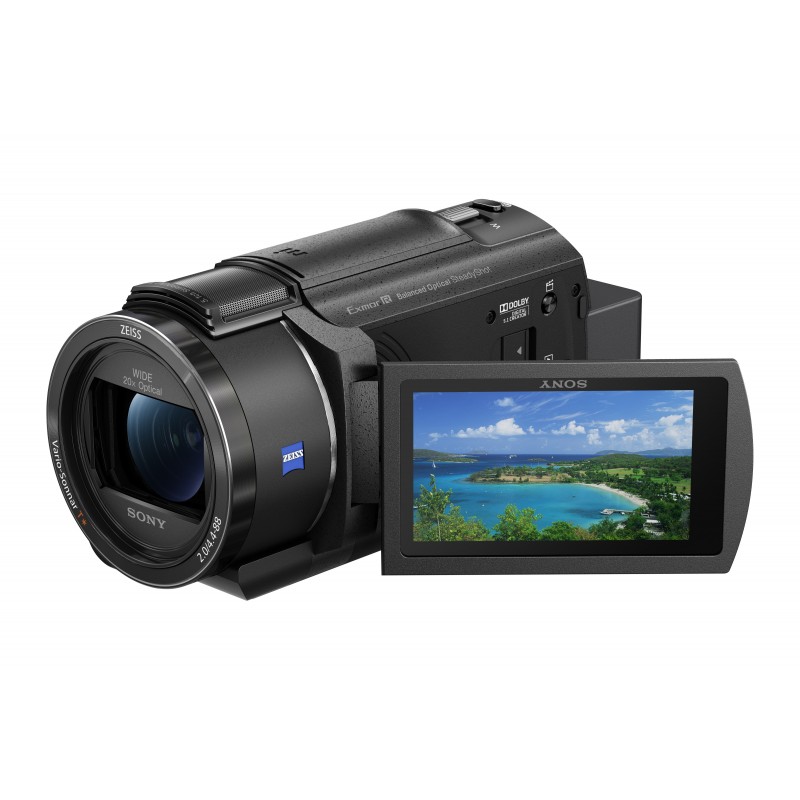 Sony FDR-AX43 – Videocamera Digitale 4K Ultra HD con Sistema di stabilizzazione integrato a cinque assi (Balanced Optical