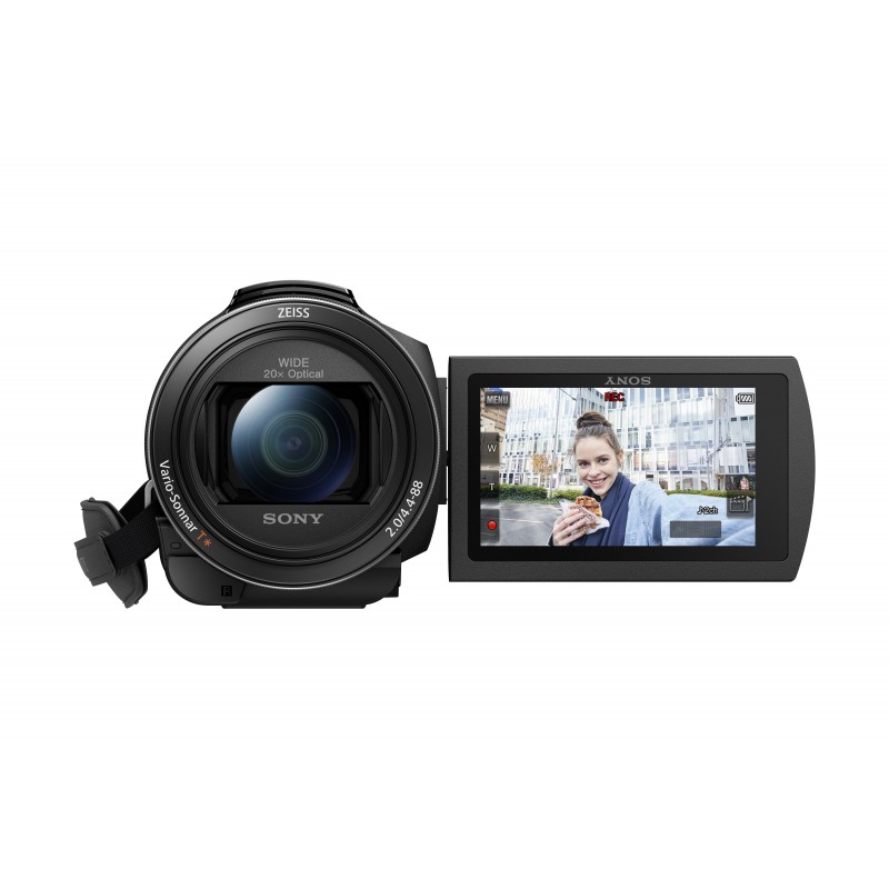 Sony FDR-AX43 – Videocamera Digitale 4K Ultra HD con Sistema di stabilizzazione integrato a cinque assi (Balanced Optical