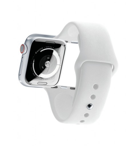 Cellularline Urban Band - Apple Watch 42 44 mm Cinturino in silicone per Apple Watch Bianco