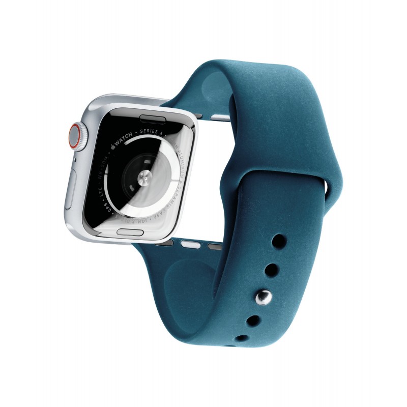 Cellularline Urban Band - Apple Watch 38 40 mm Cinturino in silicone per Apple Watch Blu