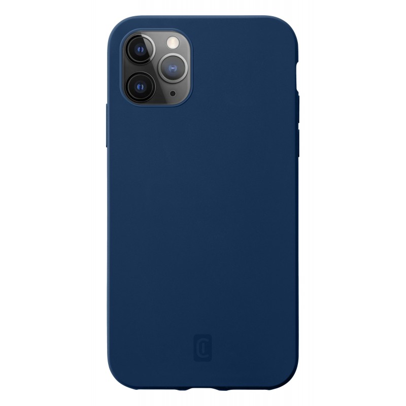 Cellularline Sensation - iPhone 12 12 Pro Custodia in silicone soft touch Blu