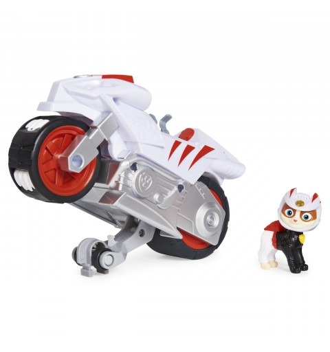 PAW Patrol LA PAT' PATROUILLE - VEHICULE + FIGURINE CHASCADEUR MOTO PUPS - Moto Avec Rétrofriction Et Figurine Amovible De