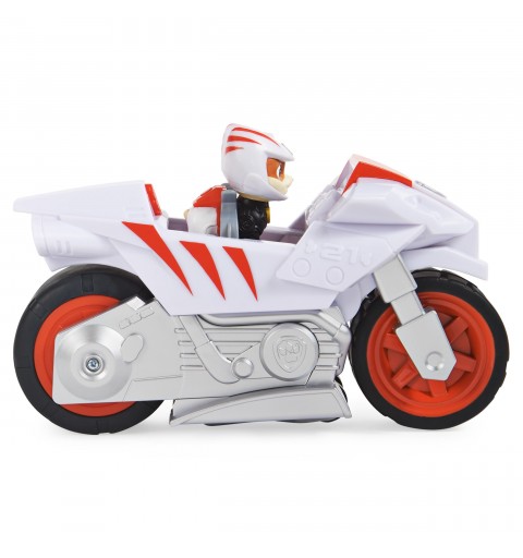 PAW Patrol LA PAT' PATROUILLE - VEHICULE + FIGURINE CHASCADEUR MOTO PUPS - Moto Avec Rétrofriction Et Figurine Amovible De