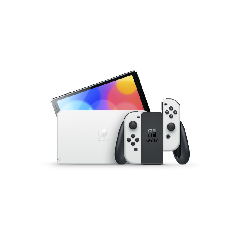 Nintendo Switch OLED videoconsola portátil 17,8 cm (7") 64 GB Pantalla táctil Wifi Blanco