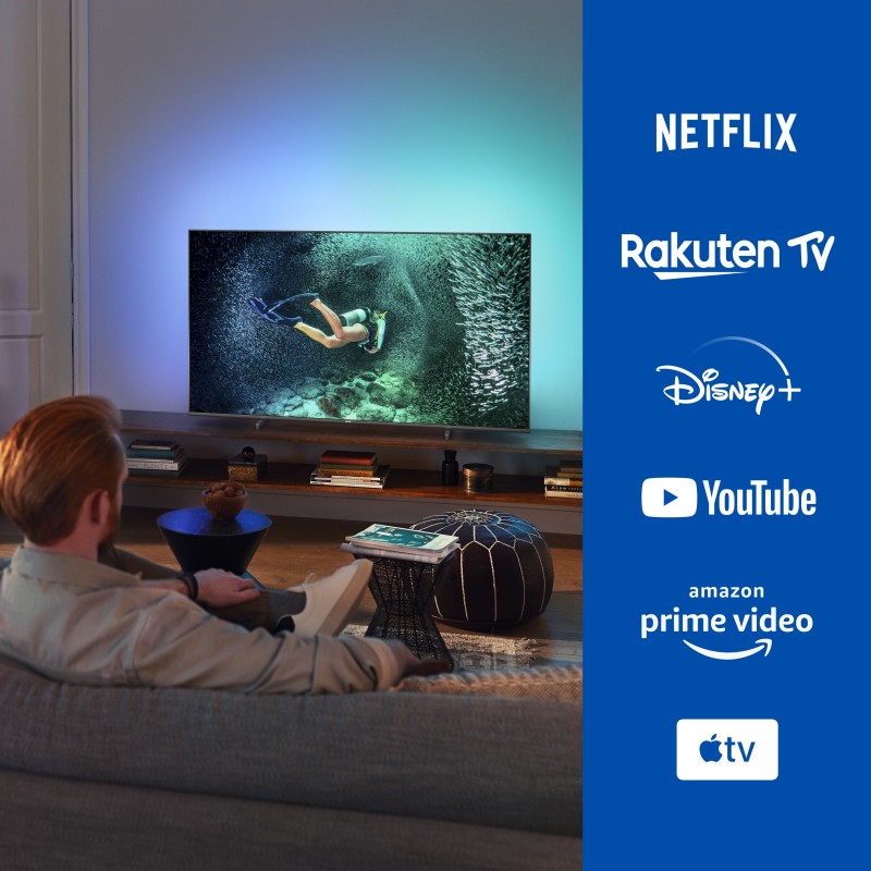 Philips 7900 series 43PUS7906 12 TV 109,2 cm (43") 4K Ultra HD Smart TV Wifi Gris