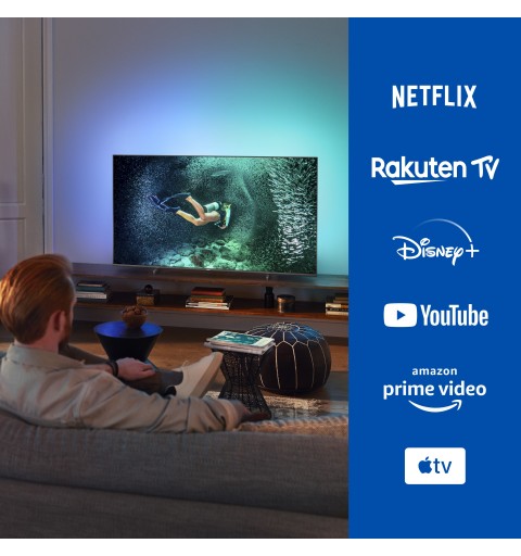 Philips 7900 series 43PUS7906 12 TV 109,2 cm (43") 4K Ultra HD Smart TV Wifi Gris
