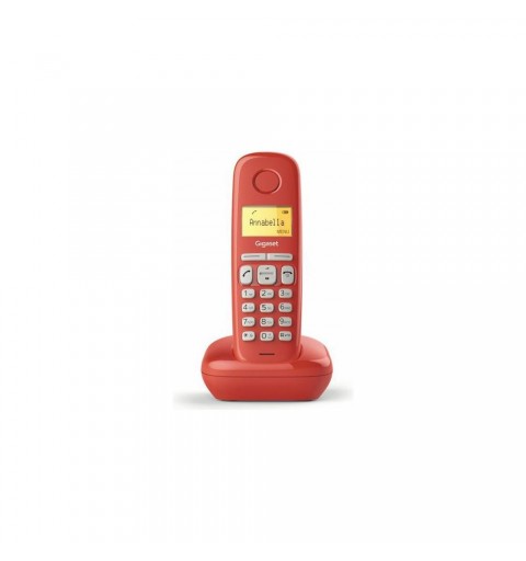 Gigaset Cordless A Series A170 S30852-H2802-K106 Rosso