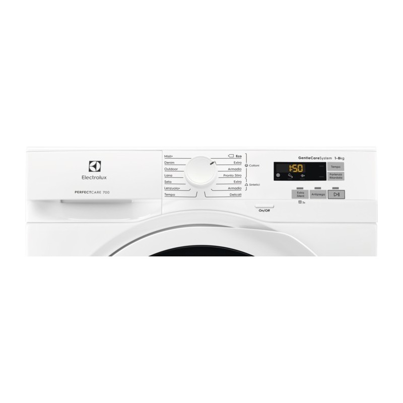 Electrolux EW7HL83W5 asciugatrice Libera installazione Caricamento frontale 8 kg A+++ Bianco