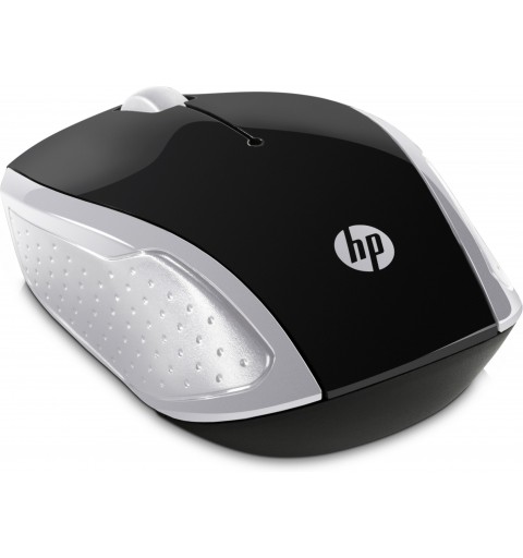 HP 200 ratón Ambidextro RF inalámbrico 1000 DPI